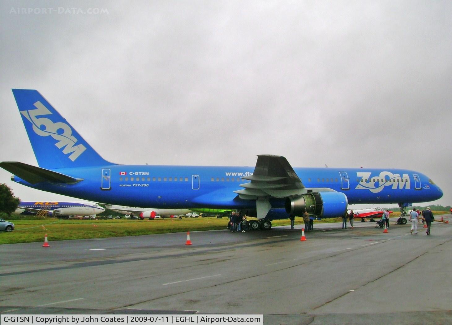 C-GTSN, 1990 Boeing 757-28A C/N 24543, At ATC open day