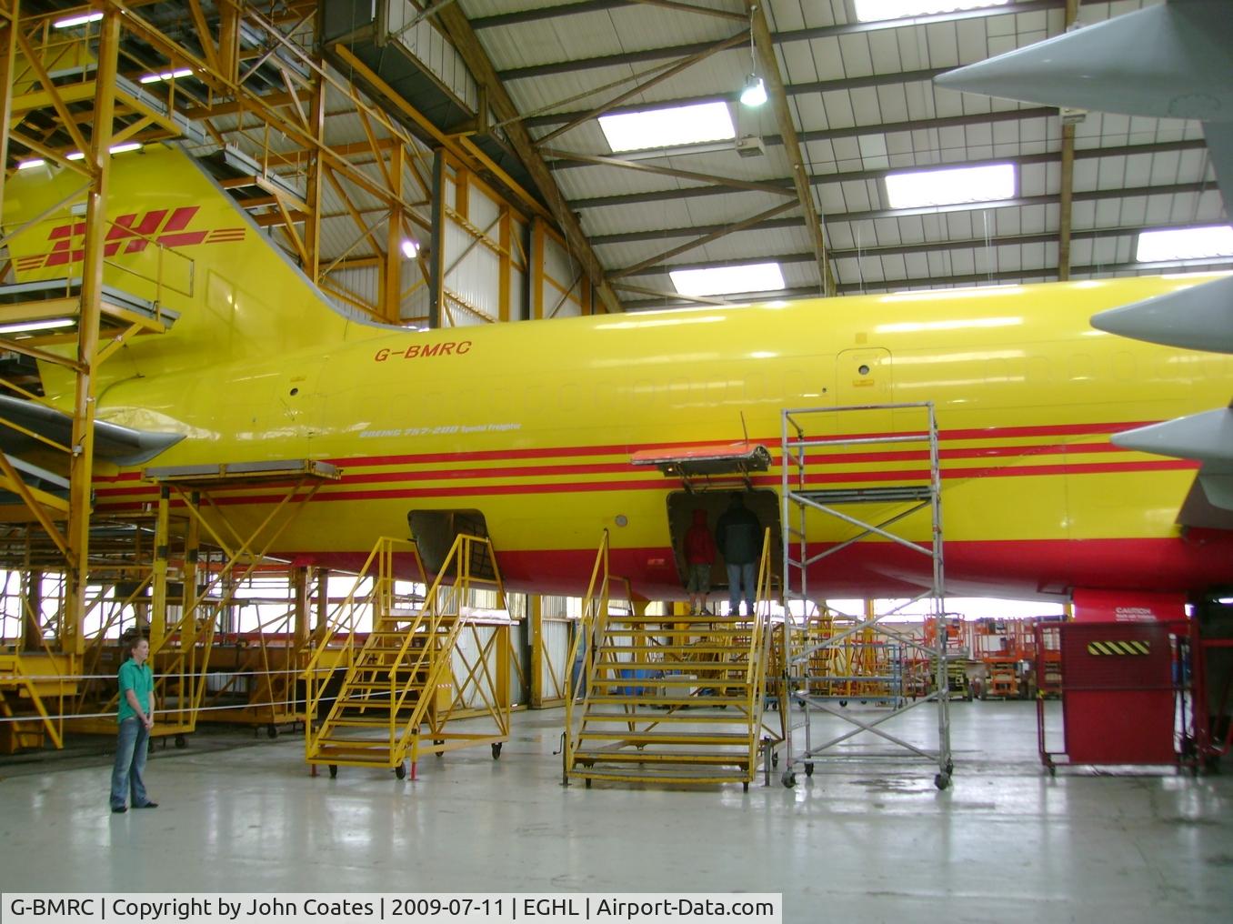 G-BMRC, 1988 Boeing 757-236/SF C/N 24072, Open for inspection at ATC open day
