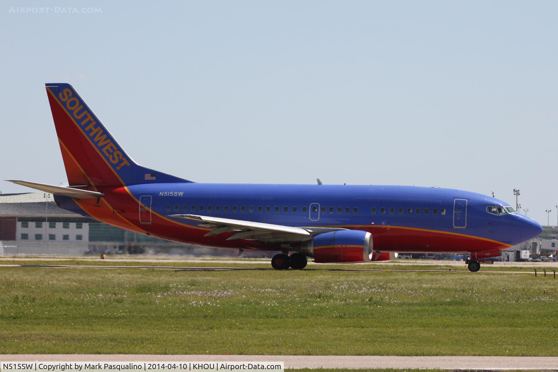 N515SW, 1991 Boeing 737-5H4 C/N 25154, Boeing 737-500