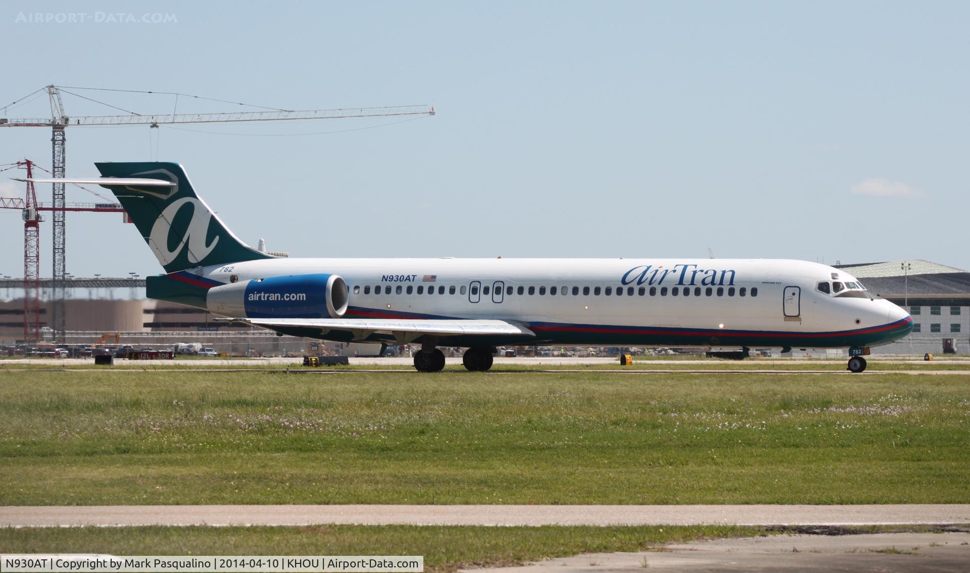 N930AT, 2000 Boeing 717-200 C/N 55072, Boeing 717-200