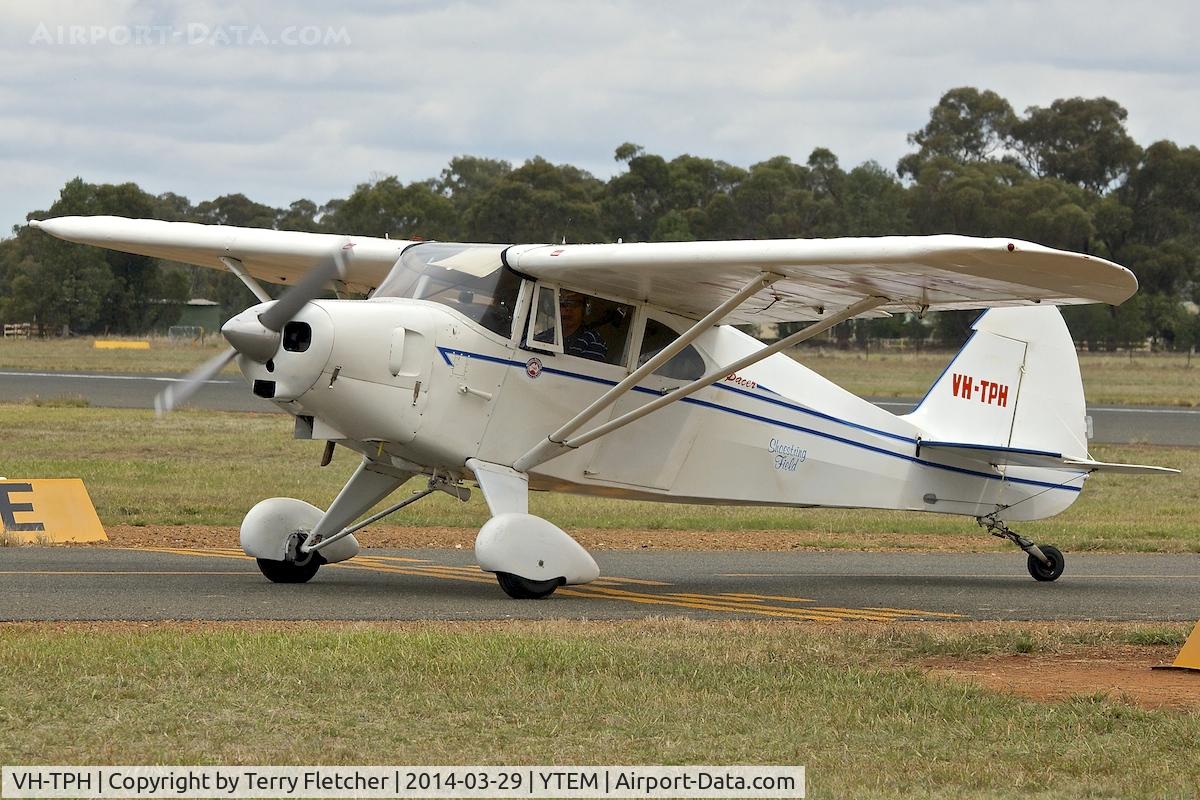 VH-TPH, 1954 Piper PA-20 Pacer C/N 20-1103, At Temora Airport during the 40th Anniversary Fly-In of the Australian Antique Aircraft Association