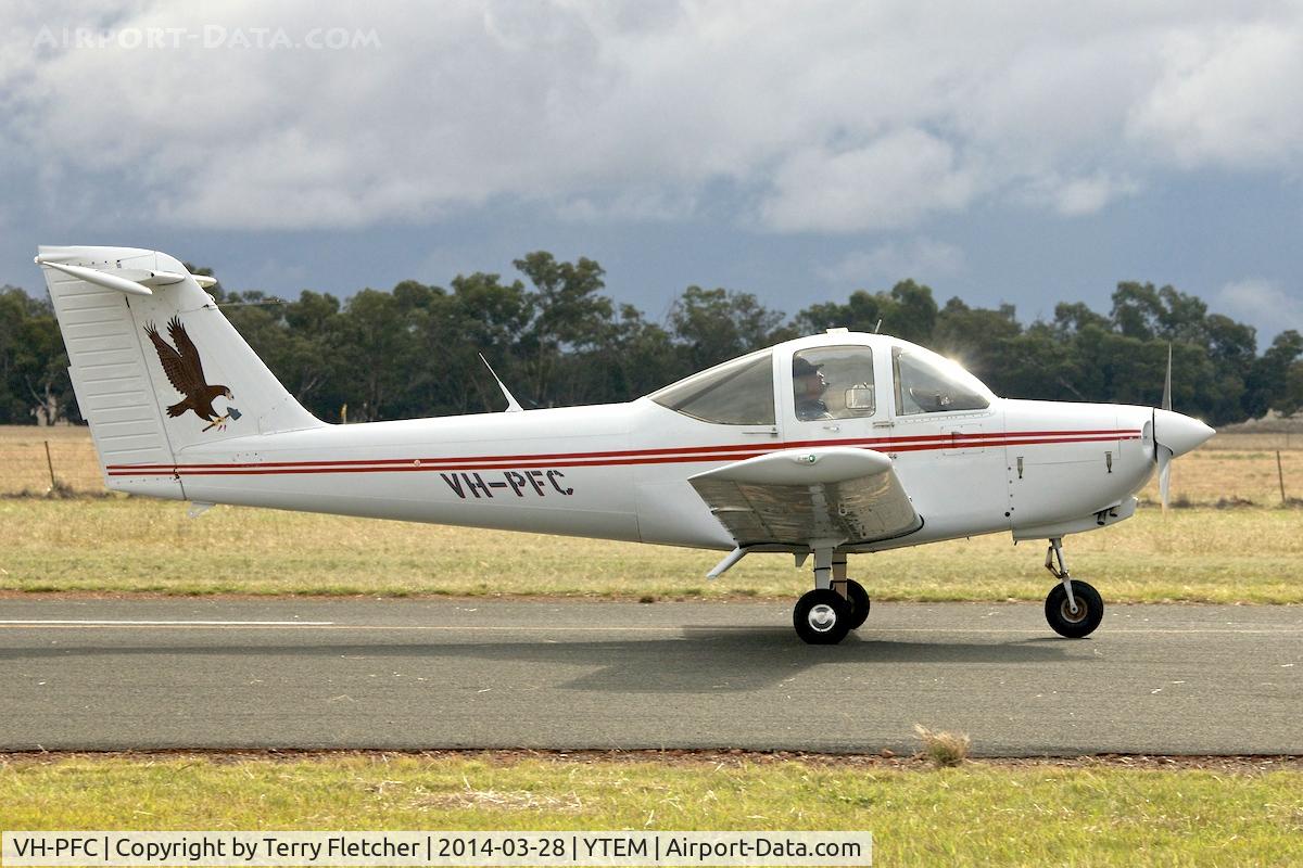 VH-PFC, 1978 Piper PA-38-112 Tomahawk Tomahawk C/N 38-79A0405, At Temora Airport during the 40th Anniversary Fly-In of the Australian Antique Aircraft Association