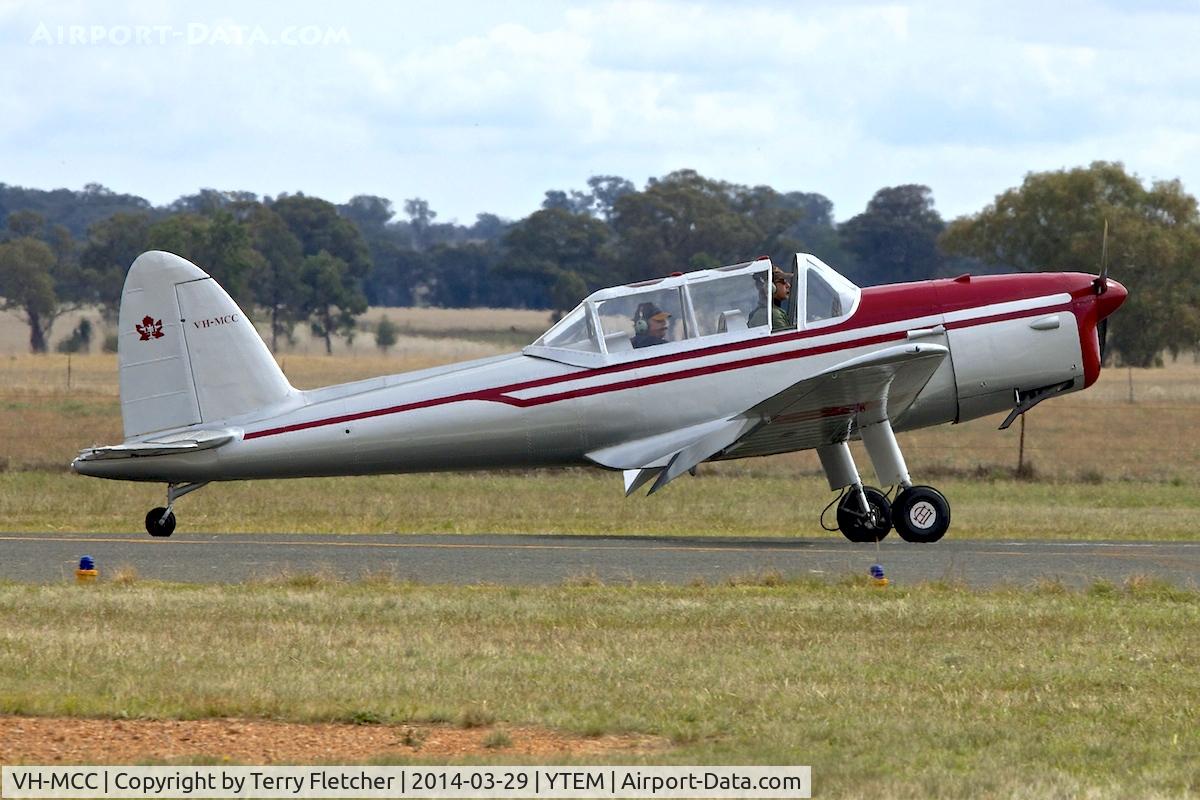 VH-MCC, 1947 De Havilland Canada DHC-1A C/N 22, At Temora Airport during the 40th Anniversary Fly-In of the Australian Antique Aircraft Association