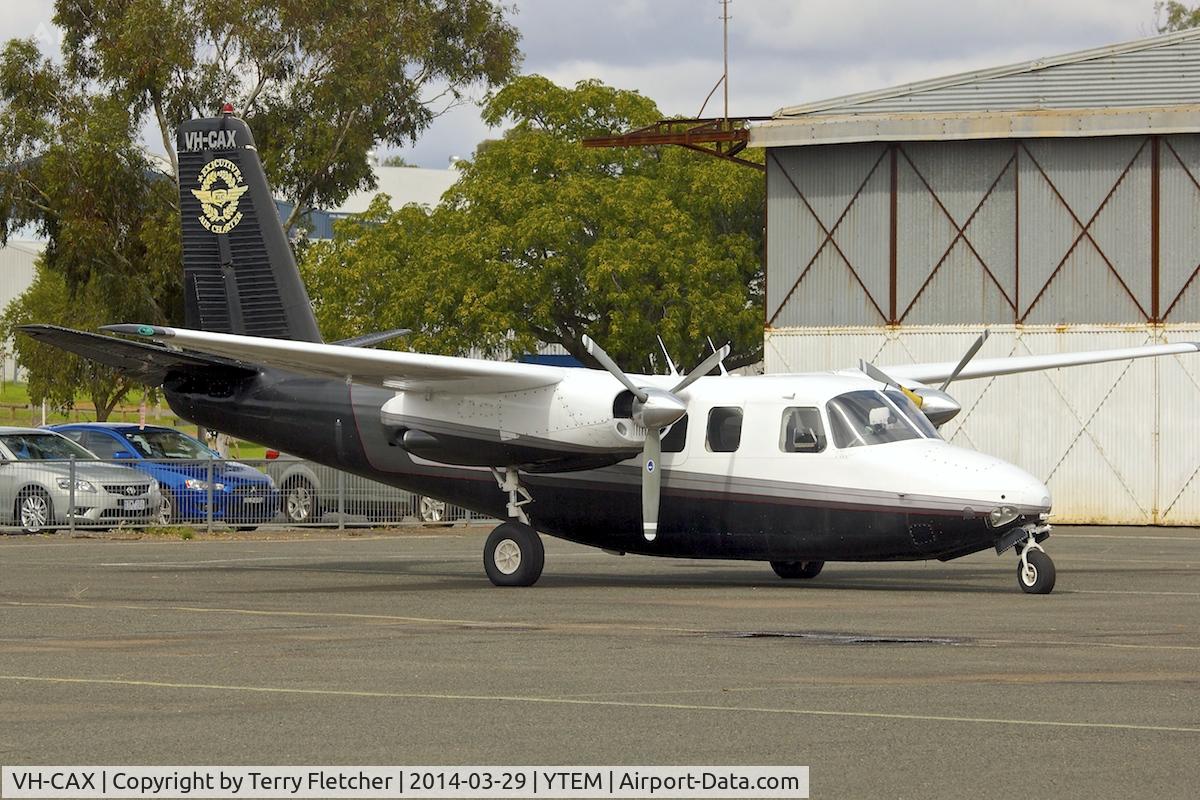 VH-CAX, 1959 Aero Commander 680E Commander C/N 680E-851-73, At Temora Airport during the 40th Anniversary Fly-In of the Australian Antique Aircraft Association