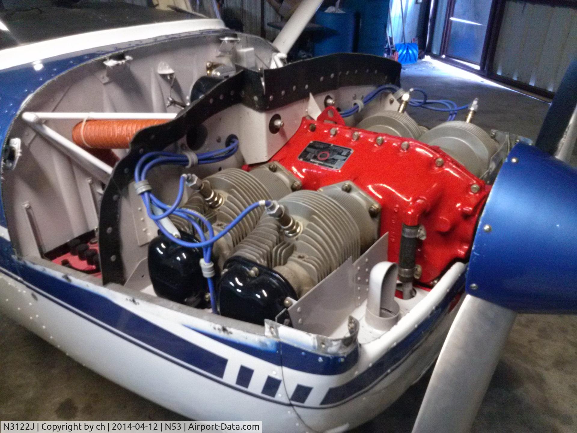N3122J, 1966 Cessna 150G C/N 15065822, Engine april 12-2014