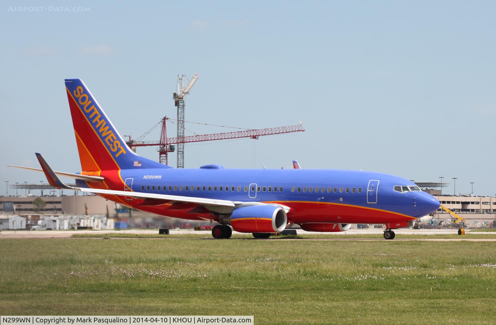 N299WN, 2007 Boeing 737-7H4 C/N 36614, Boeing 737-700