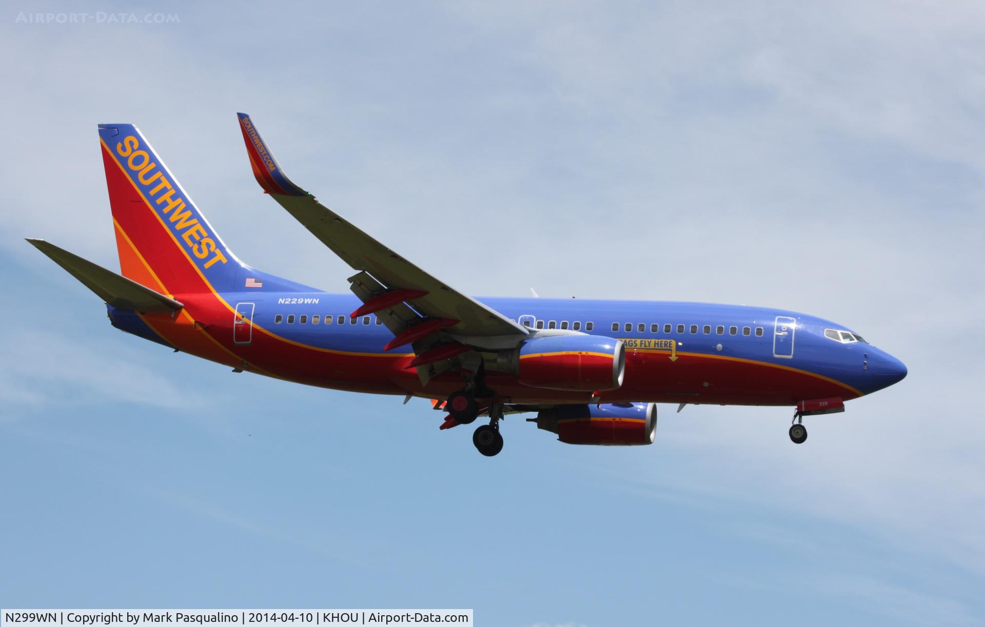 N299WN, 2007 Boeing 737-7H4 C/N 36614, Boeing 737-700