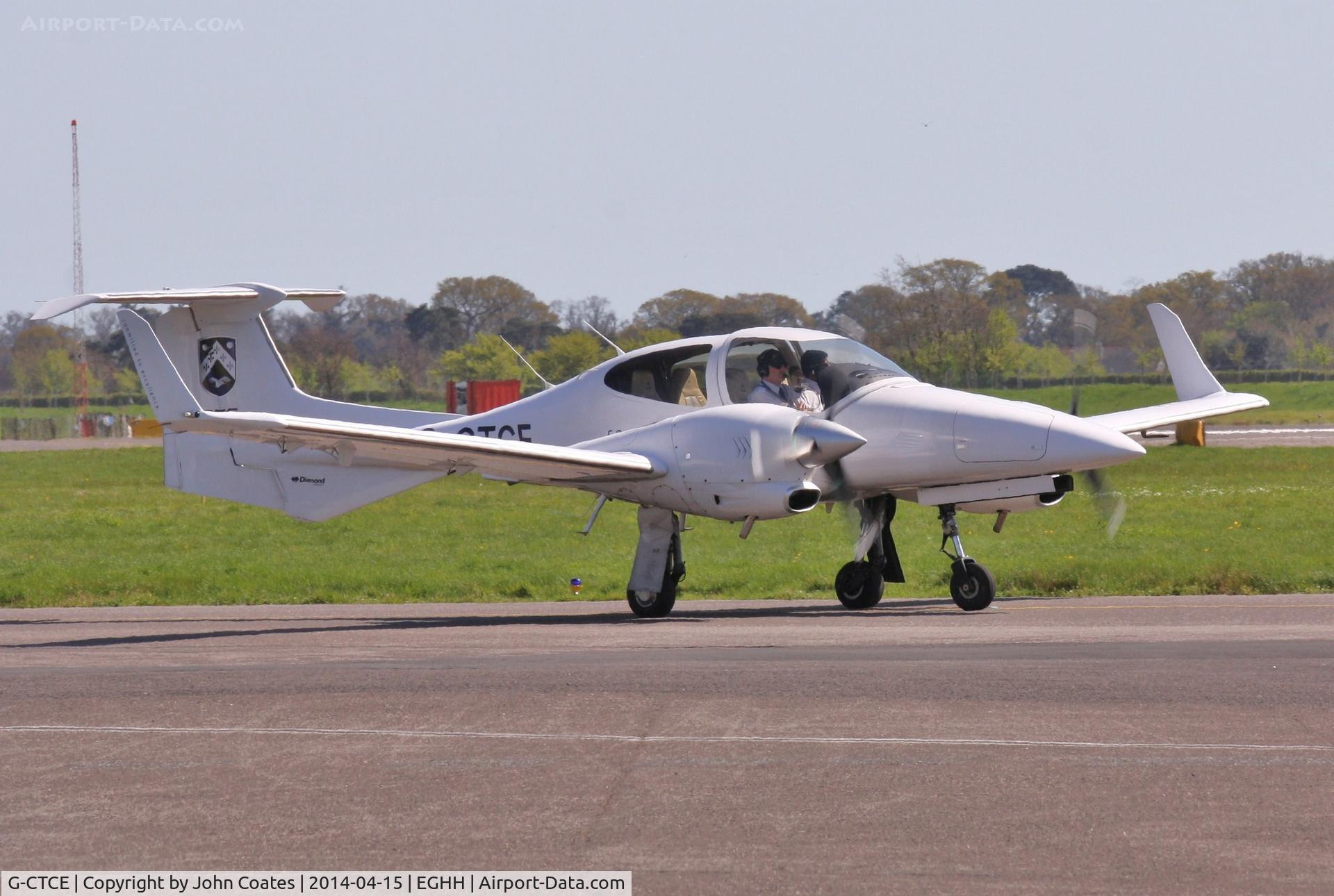 G-CTCE, 2005 Diamond DA-42 Twin Star C/N 42.043, In CTC's new 