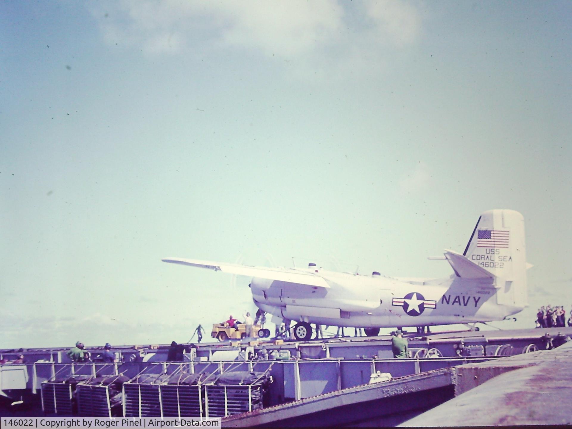 146022, Grumman C-1A Trader C/N 52, USS Coral Sea 1963 - 1964