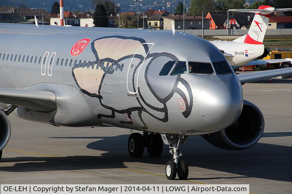 OE-LEH, 2011 Airbus A320-214 C/N 4594, Niki A320 arrived from Antalya @GRZ