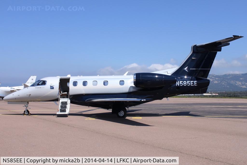 N585EE, 2013 Embraer EMB-505 Phenom 300 C/N 50500185, Parked