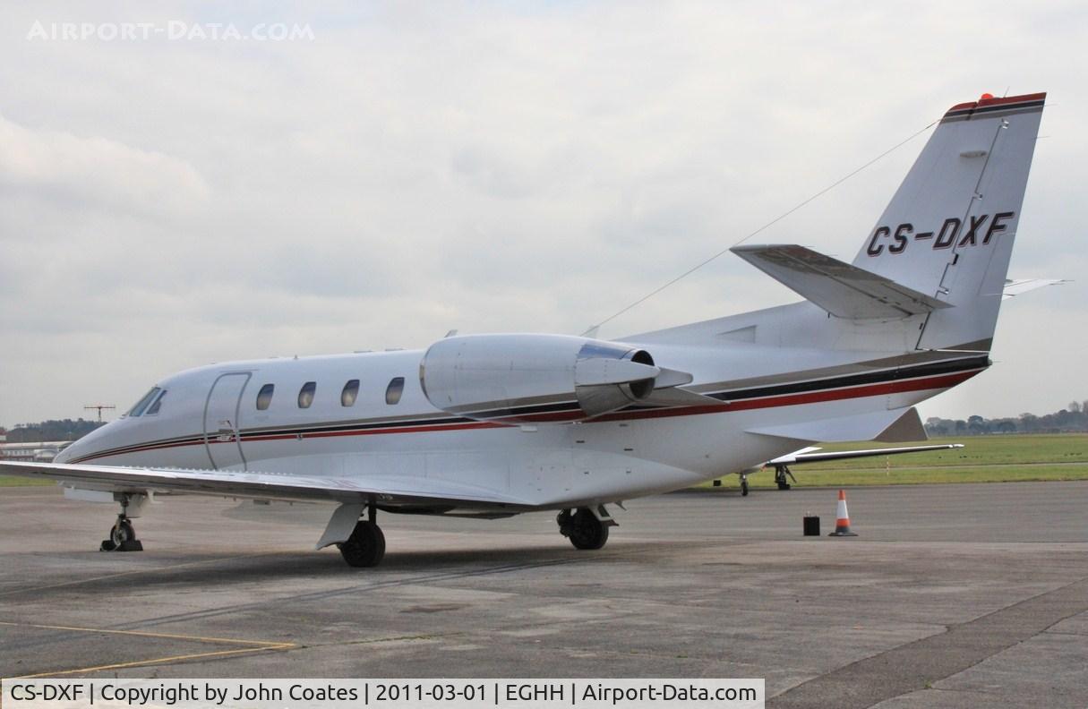 CS-DXF, 2005 Cessna 560XL Citation XLS C/N 560-5586, At CSE
