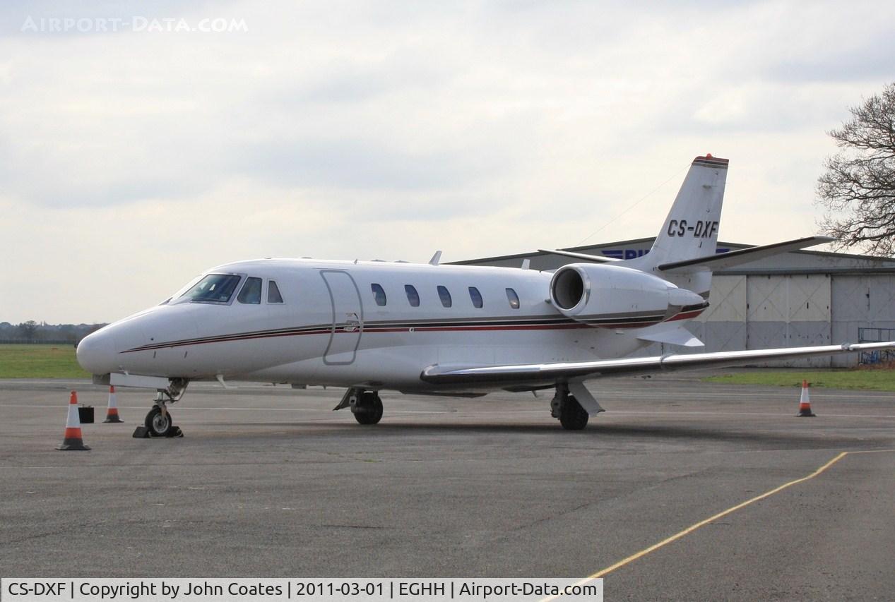 CS-DXF, 2005 Cessna 560XL Citation XLS C/N 560-5586, At CSE