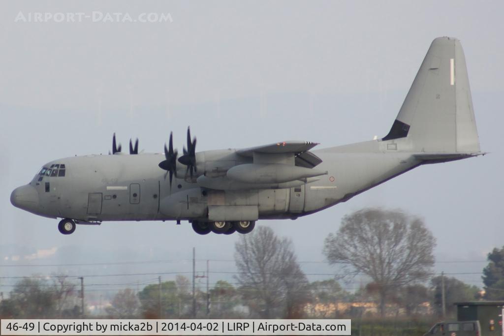 46-49, Lockheed C-130J Hercules C/N 382-5513, Landing