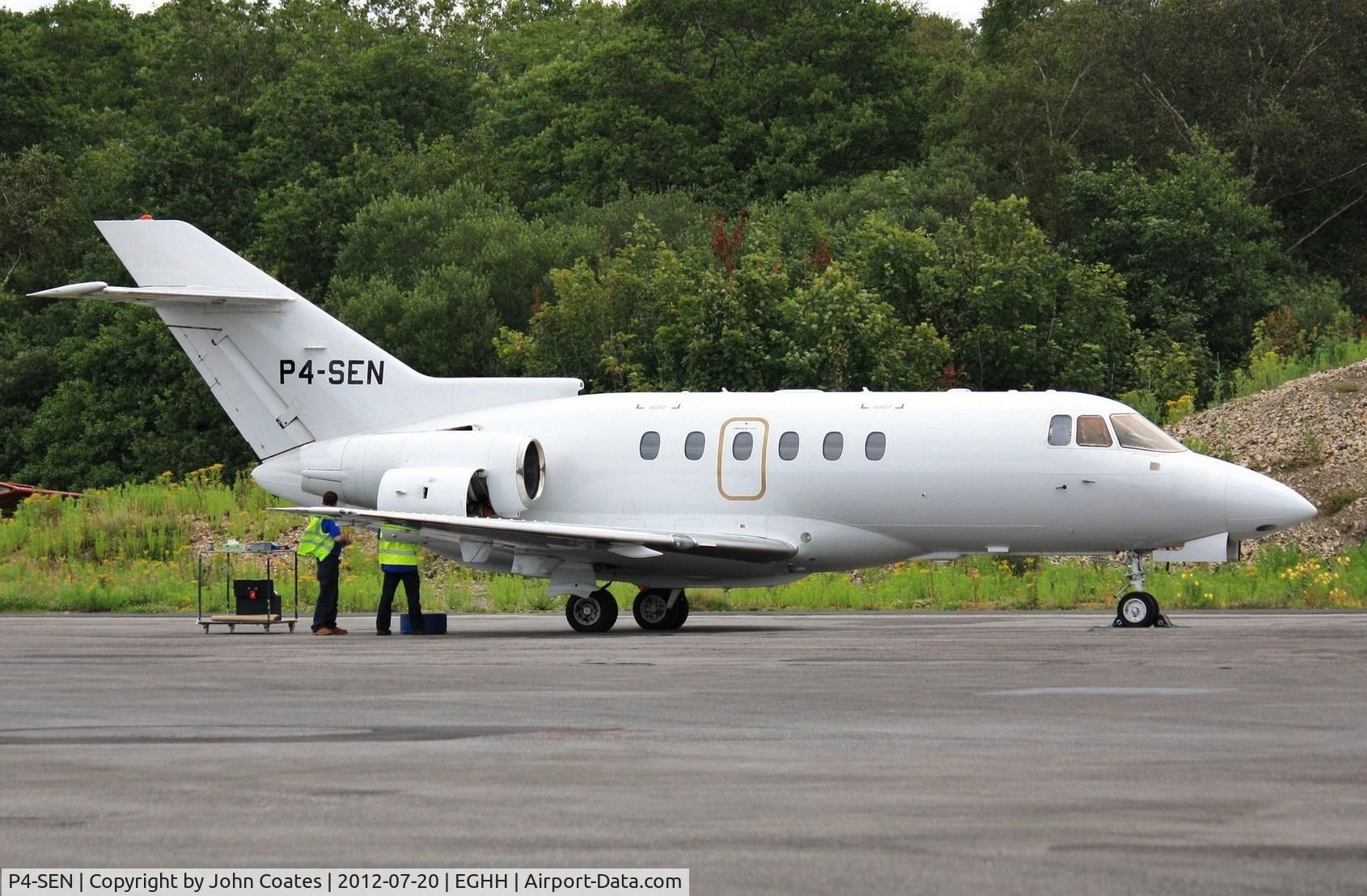 P4-SEN, 2003 Raytheon Hawker 800XP C/N 258617, At JETS