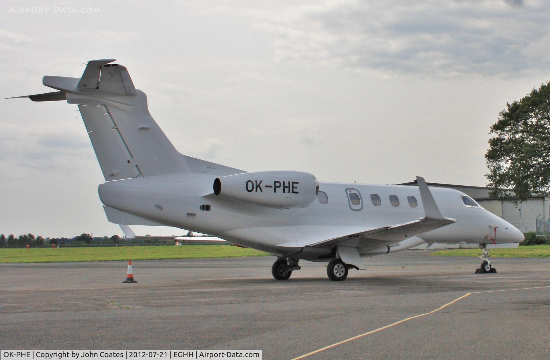 OK-PHE, 2011 Embraer EMB-505 Phenom 300 C/N 50500062, At Sigs