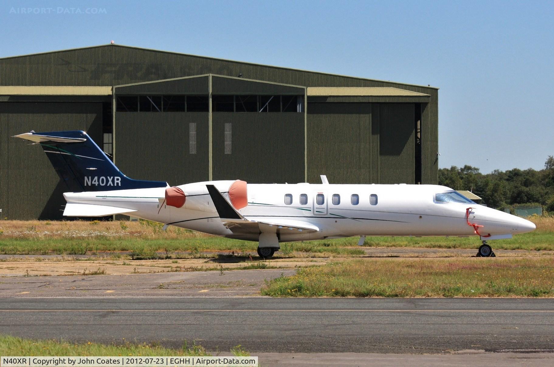 N40XR, 2005 Learjet 45 C/N 2028, At Jetworks
