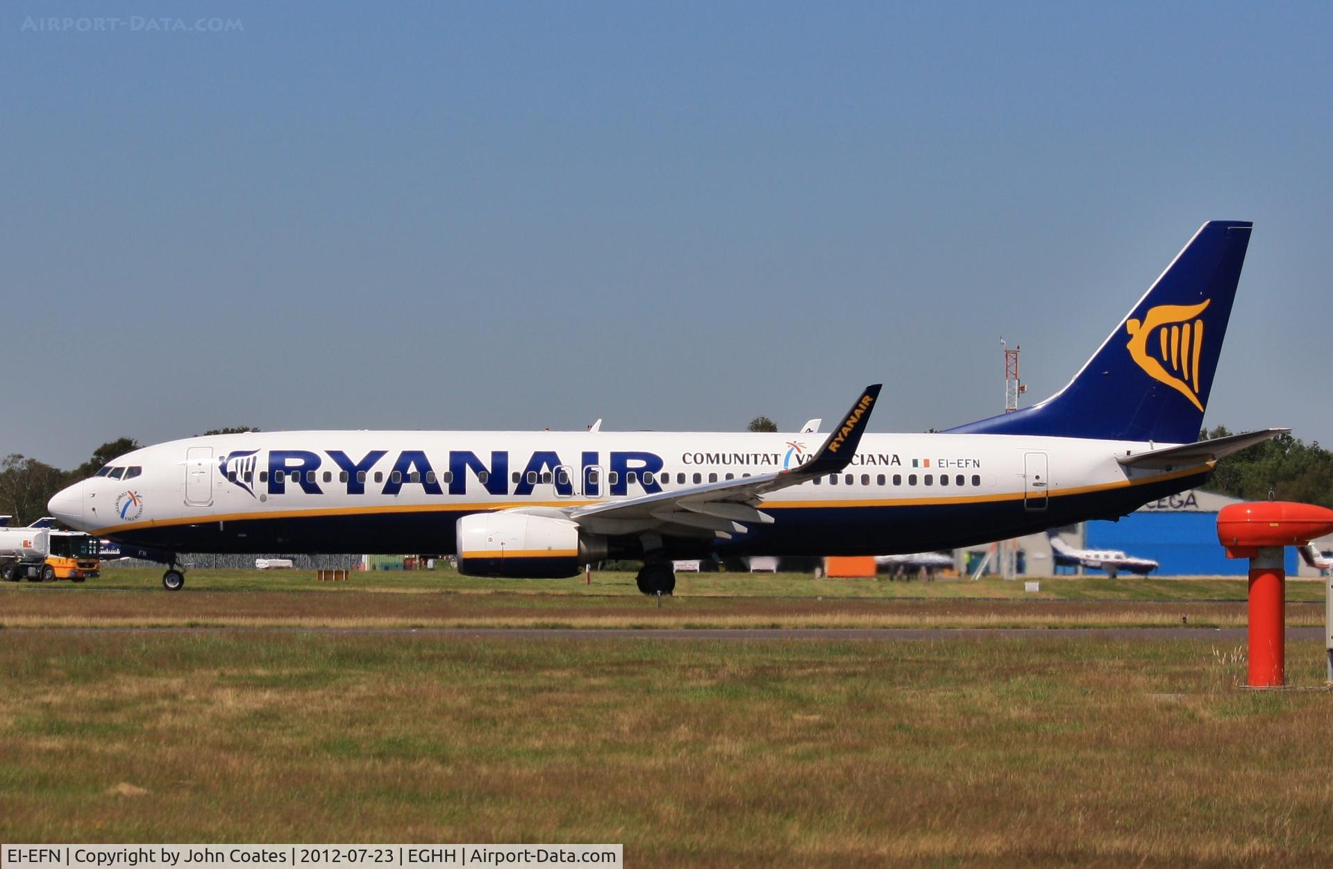 EI-EFN, 2009 Boeing 737-8AS C/N 37538, Departing 26