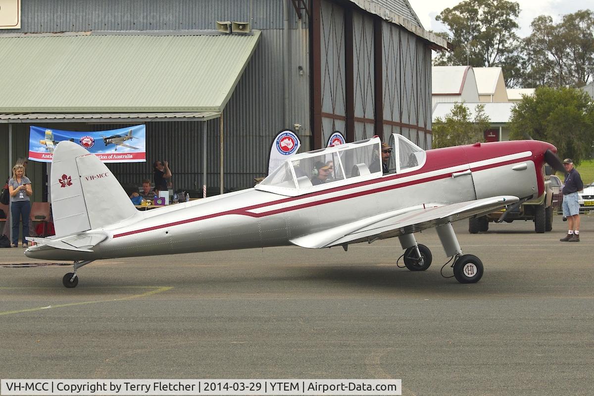 VH-MCC, 1947 De Havilland Canada DHC-1A C/N 22, At Temora Airport during the 40th Anniversary Fly-In of the Australian Antique Aircraft Association