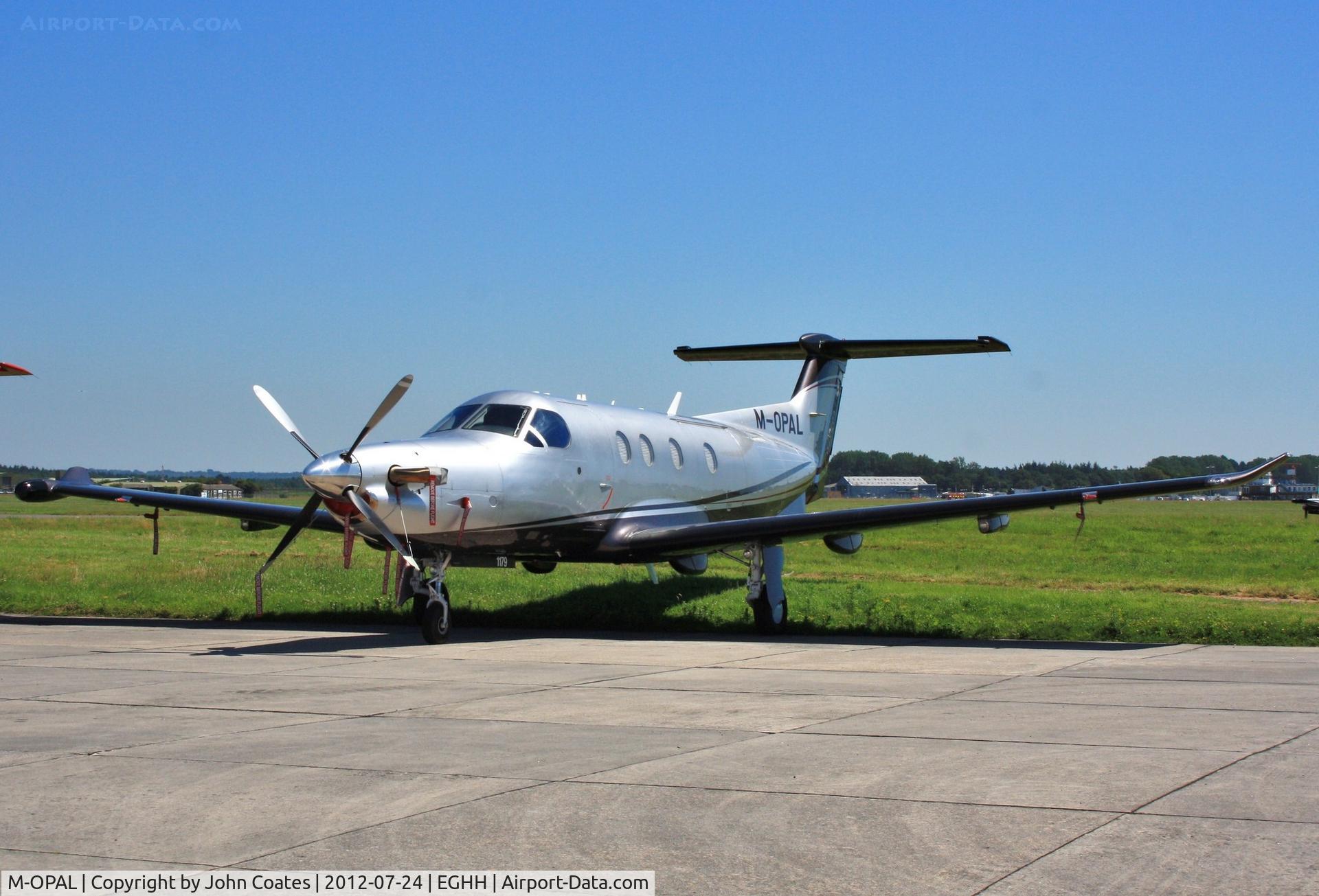 M-OPAL, 2009 Pilatus PC-12/47E C/N 1179, At Pilatus Centre