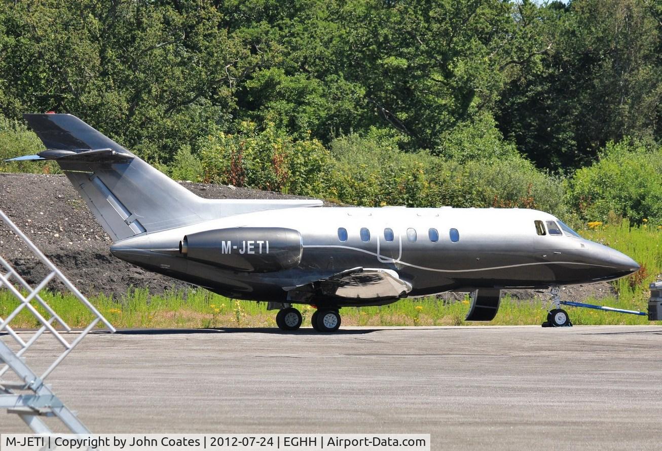M-JETI, 1986 British Aerospace BAe.125-800B C/N 258056, At JETS