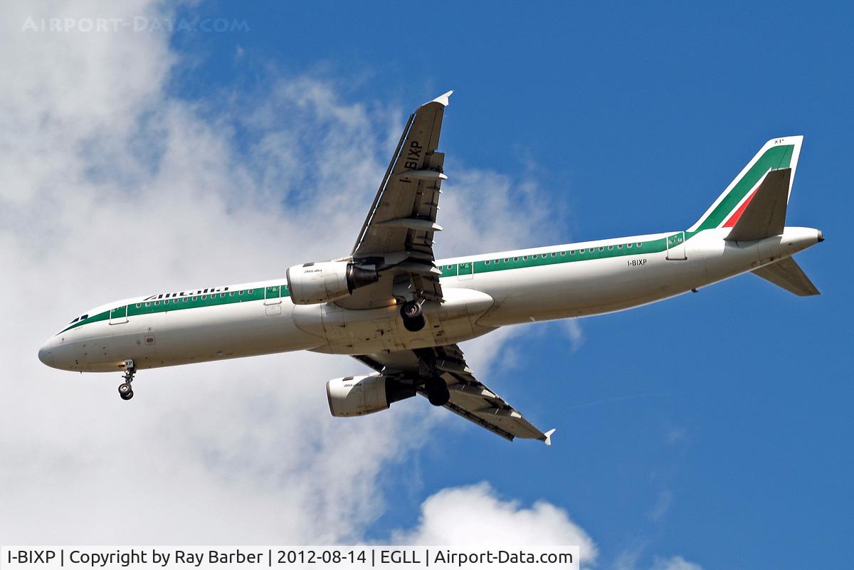 I-BIXP, 1996 Airbus A321-112 C/N 583, Airbus A321-112 [0583] (Alitalia) Home~G 14/08/2012. On approach 27R.