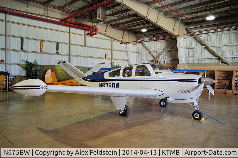 N675BW, 1978 Beech V35B Bonanza C/N D-10134, Wings Over Miami air museum