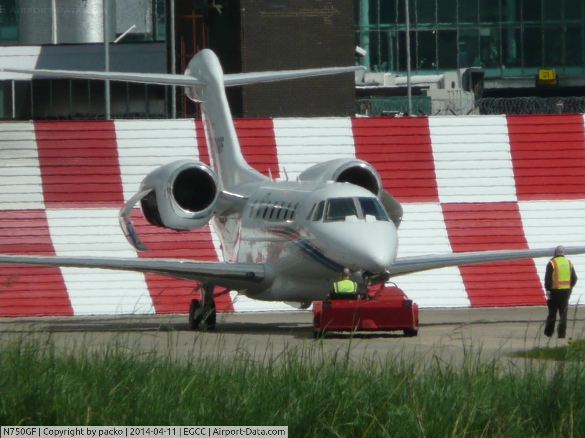 N750GF, 2005 Cessna 750 Citation X C/N 750-0244, on the ocs ramp