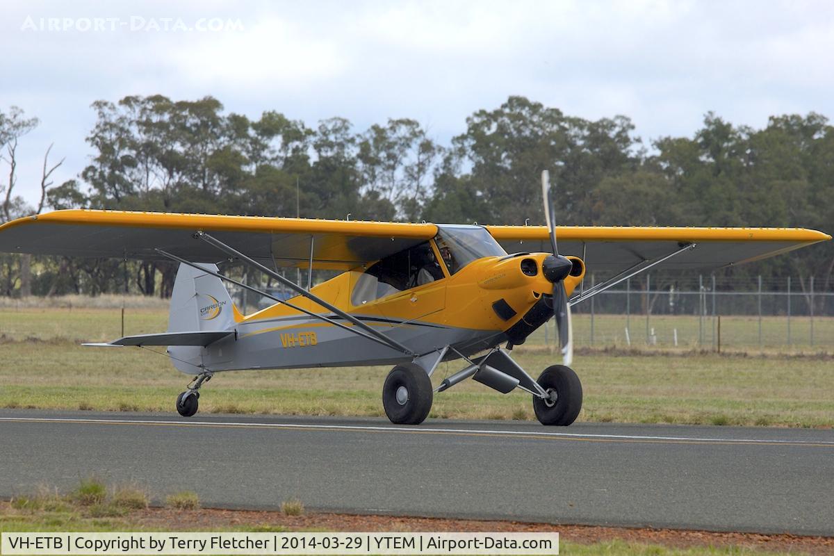 VH-ETB, 2012 Cub Crafters CCK-1865 Carbon Cub EX C/N CCK-1865-0041, At Temora Airport during the 40th Anniversary Fly-In of the Australian Antique Aircraft Association