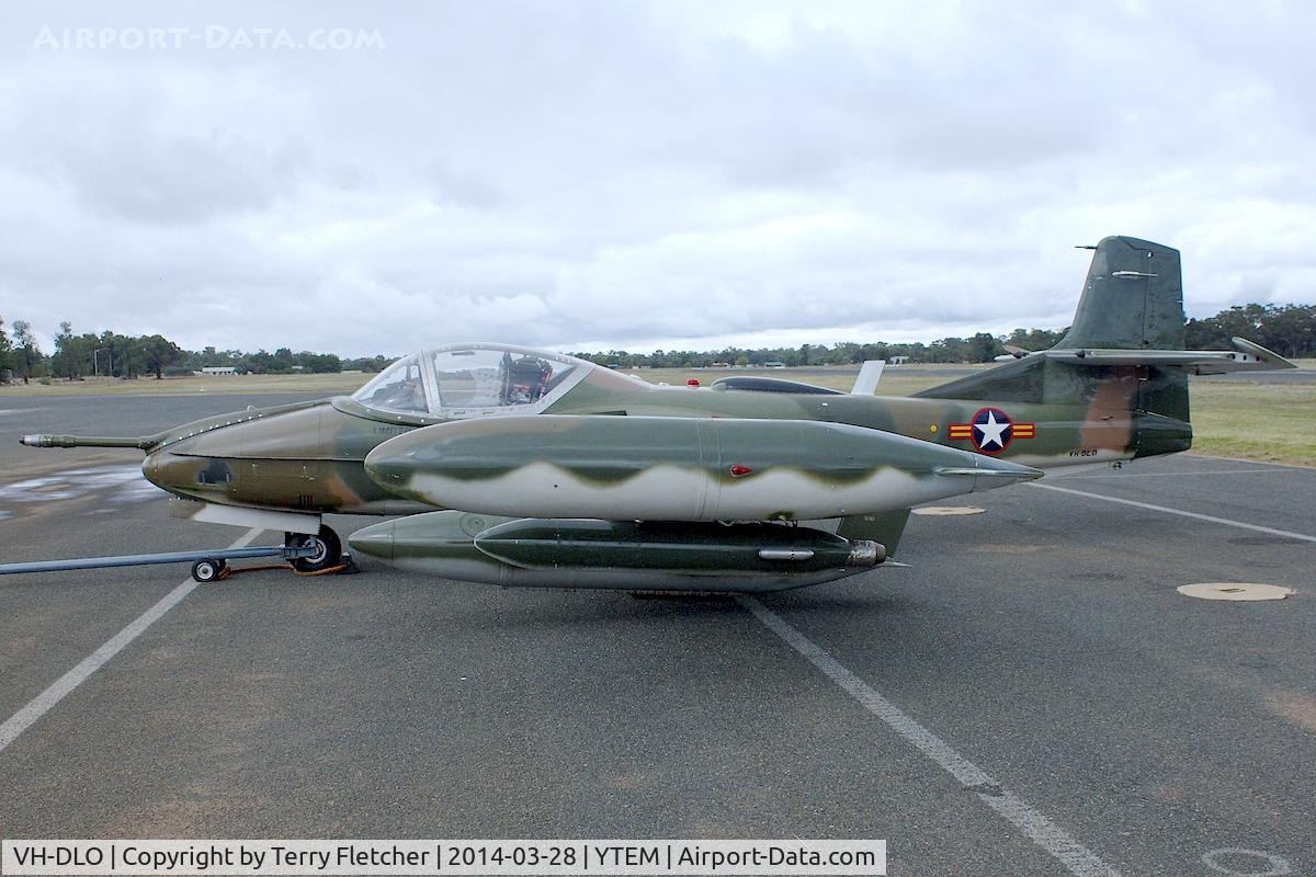 VH-DLO, 1969 Cessna A-37B Dragonfly C/N 43156, Exhibited at the Temora Aviation Museum in New South Wales , Australia