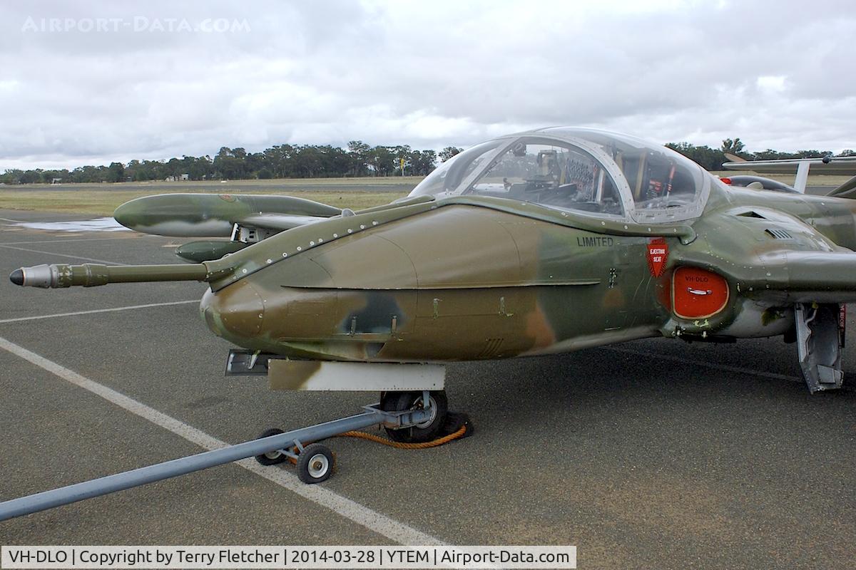 VH-DLO, 1969 Cessna A-37B Dragonfly C/N 43156, Exhibited at the Temora Aviation Museum in New South Wales , Australia - EX USAF 68-10805