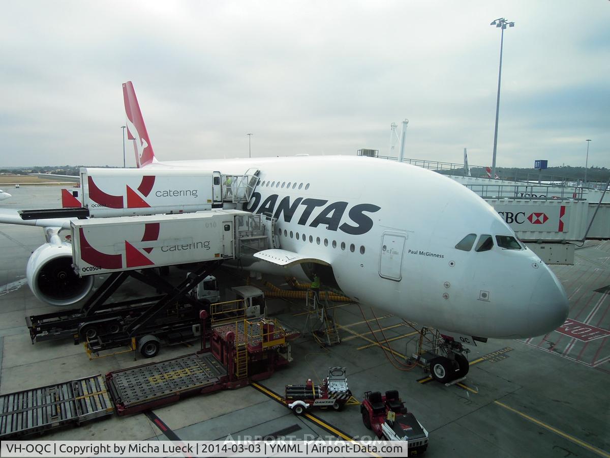 VH-OQC, 2008 Airbus A380-842 C/N 022, Paul McGinness