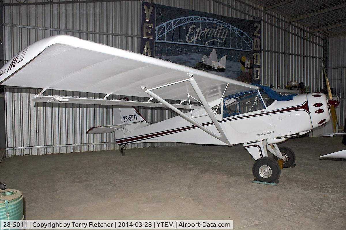 28-5011, Denney Kitfox Model 3 C/N N183, At Temora Airport during the 40th Anniversary Fly-In of the Australian Antique Aircraft Association