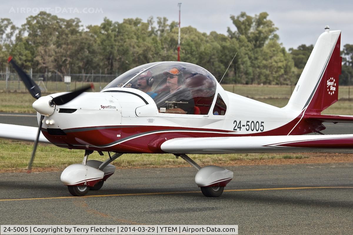 24-5005, 2006 Evektor-Aerotechnik SportStar C/N 2005-0504, At Temora Airport during the 40th Anniversary Fly-In of the Australian Antique Aircraft Association