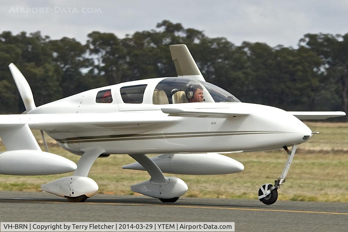 VH-BRN, 2004 Co-Z Cozy Mark IV C/N 686, At Temora Airport during the 40th Anniversary Fly-In of the Australian Antique Aircraft Association