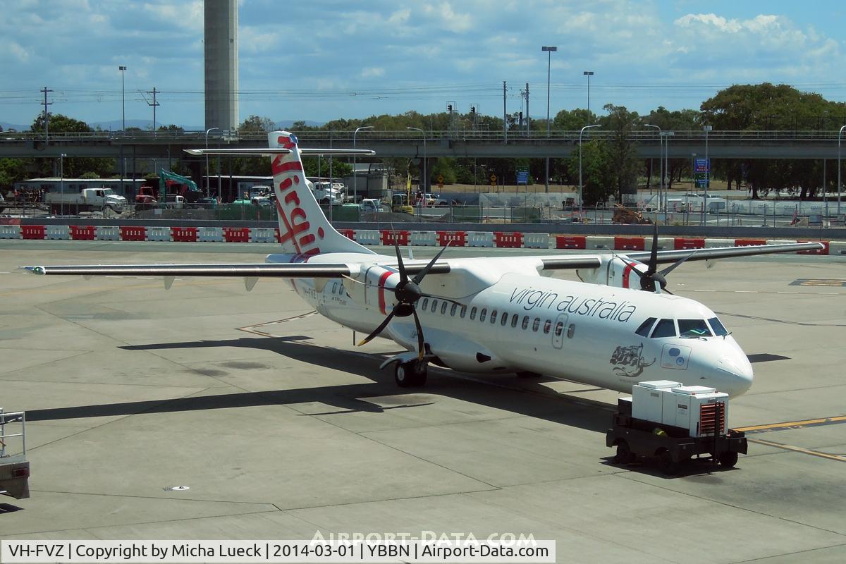 VH-FVZ, 2013 ATR 72-600 (72-212A) C/N 1087, At Brisbane