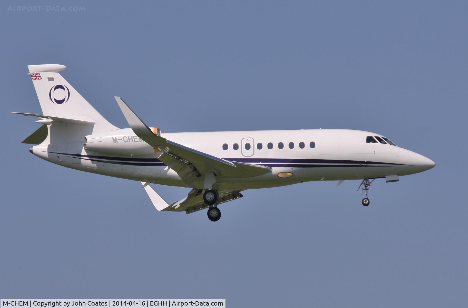 M-CHEM, 2007 Dassault Falcon 2000EX C/N 128, Finals to 08