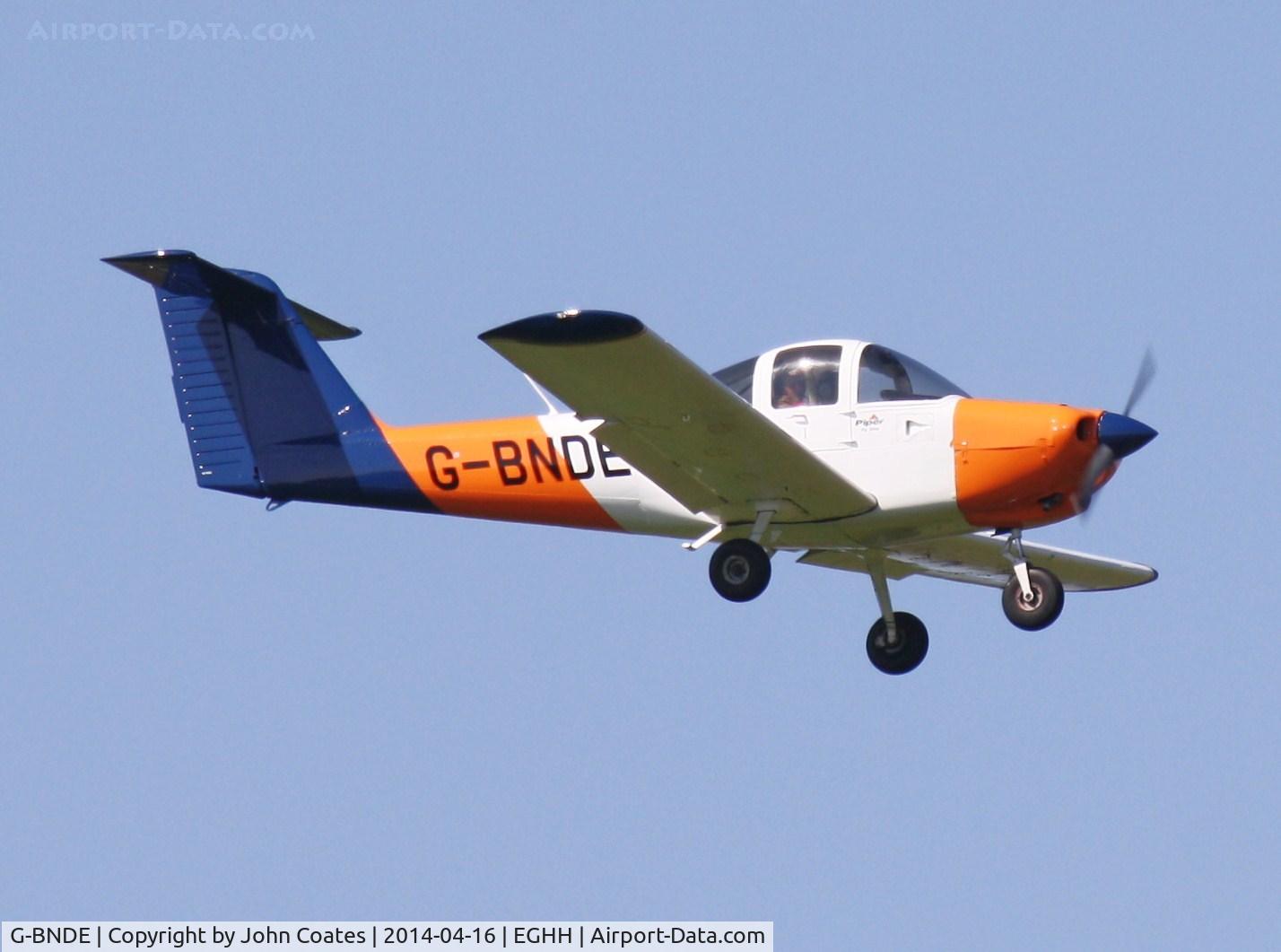 G-BNDE, 1979 Piper PA-38-112 Tomahawk Tomahawk C/N 38-79A0363, Approach in new colours