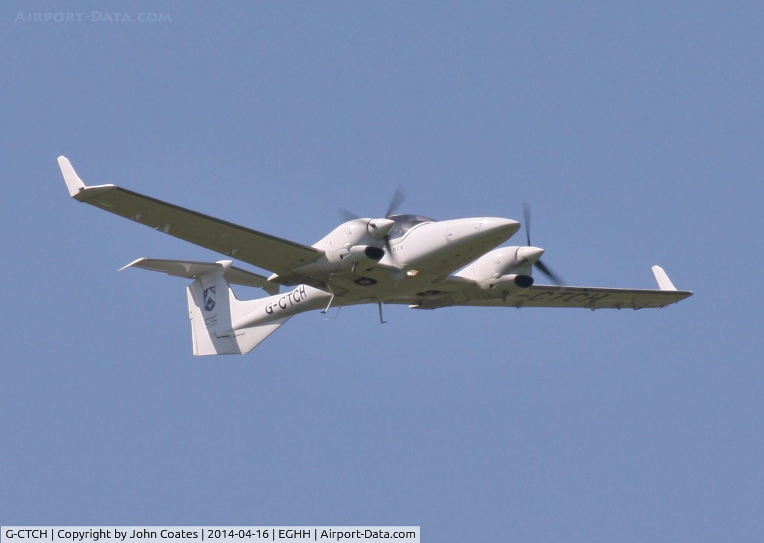 G-CTCH, 2007 Diamond DA-42 Twin Star C/N 42.238, Going around in new 