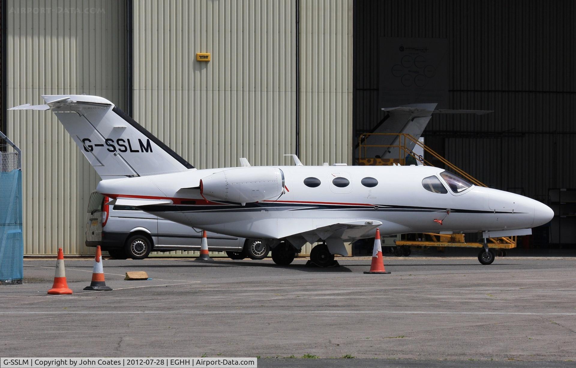 G-SSLM, 2009 Cessna 510 Citation Mustang Citation Mustang C/N 510-0190, At CSE