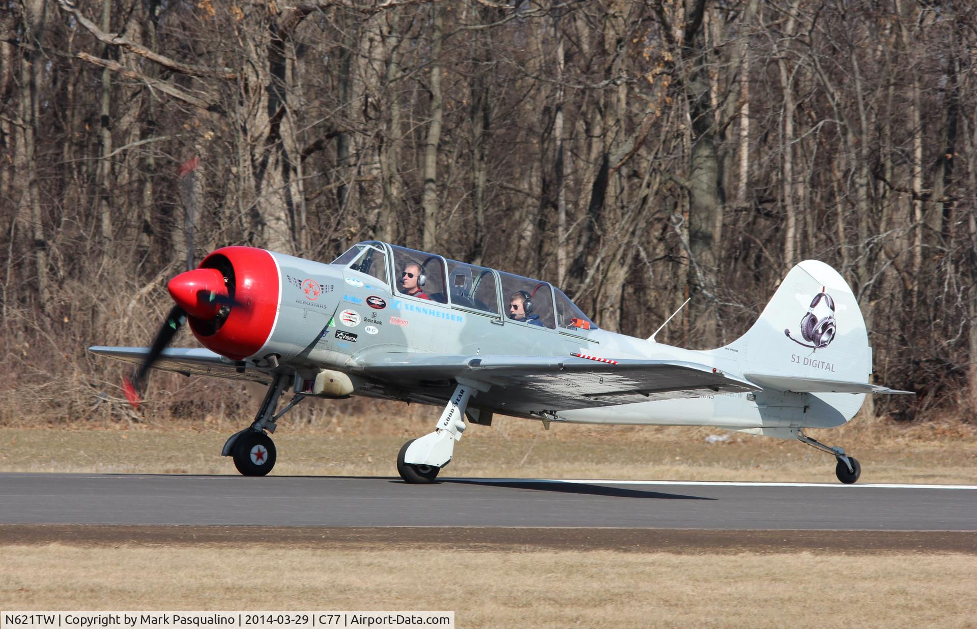 N621TW, 2003 Yakovlev (Aerostar) Yak-52TW C/N 0312504, YAK-52TW
