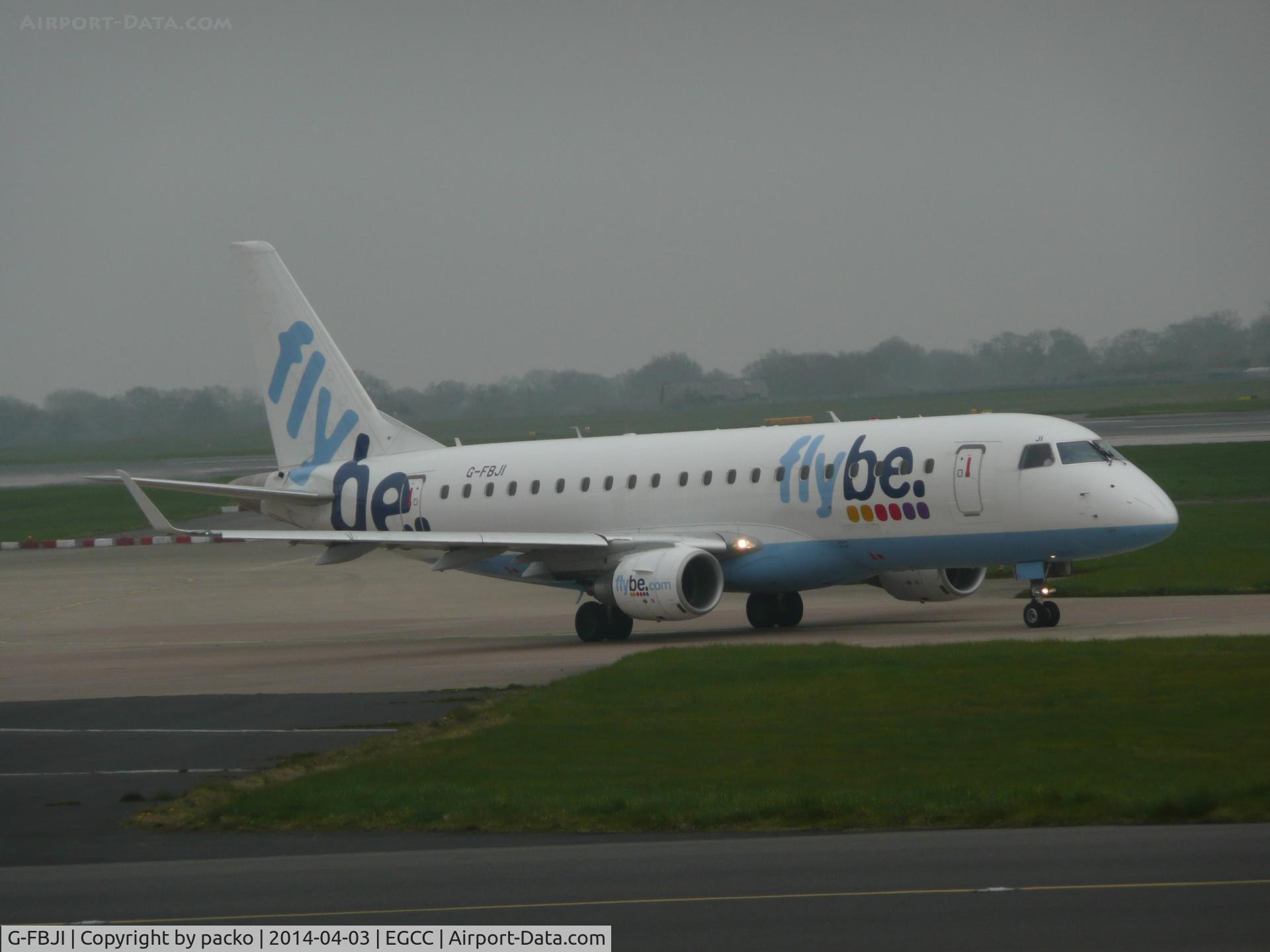 G-FBJI, 2012 Embraer 175STD (ERJ-170-200) C/N 17000355, aircraft taxing out for take off

photo taken from the AVP
