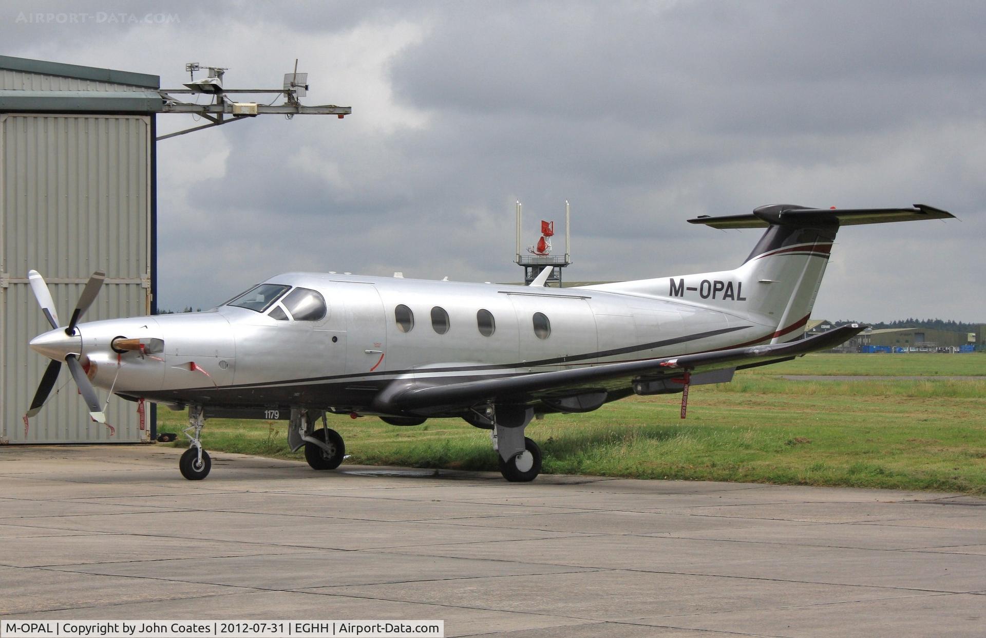 M-OPAL, 2009 Pilatus PC-12/47E C/N 1179, At Pilatus Centre
