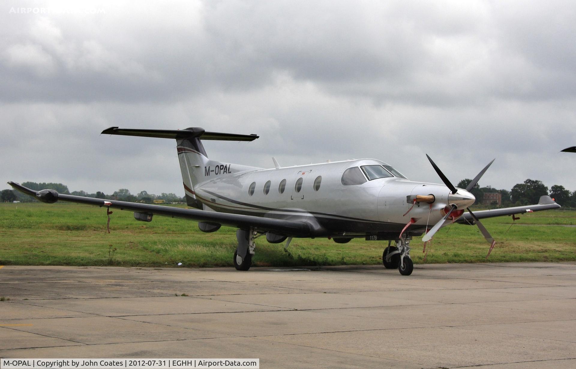 M-OPAL, 2009 Pilatus PC-12/47E C/N 1179, At Pilatus Centre