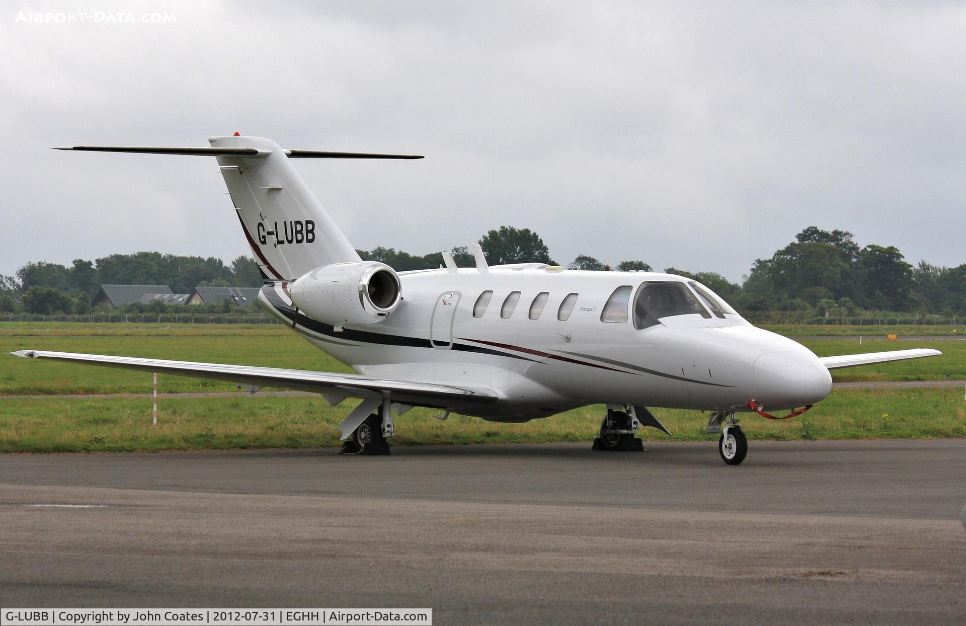 G-LUBB, 1998 Cessna 525 CitationJet C/N 525-0271, At CSE
