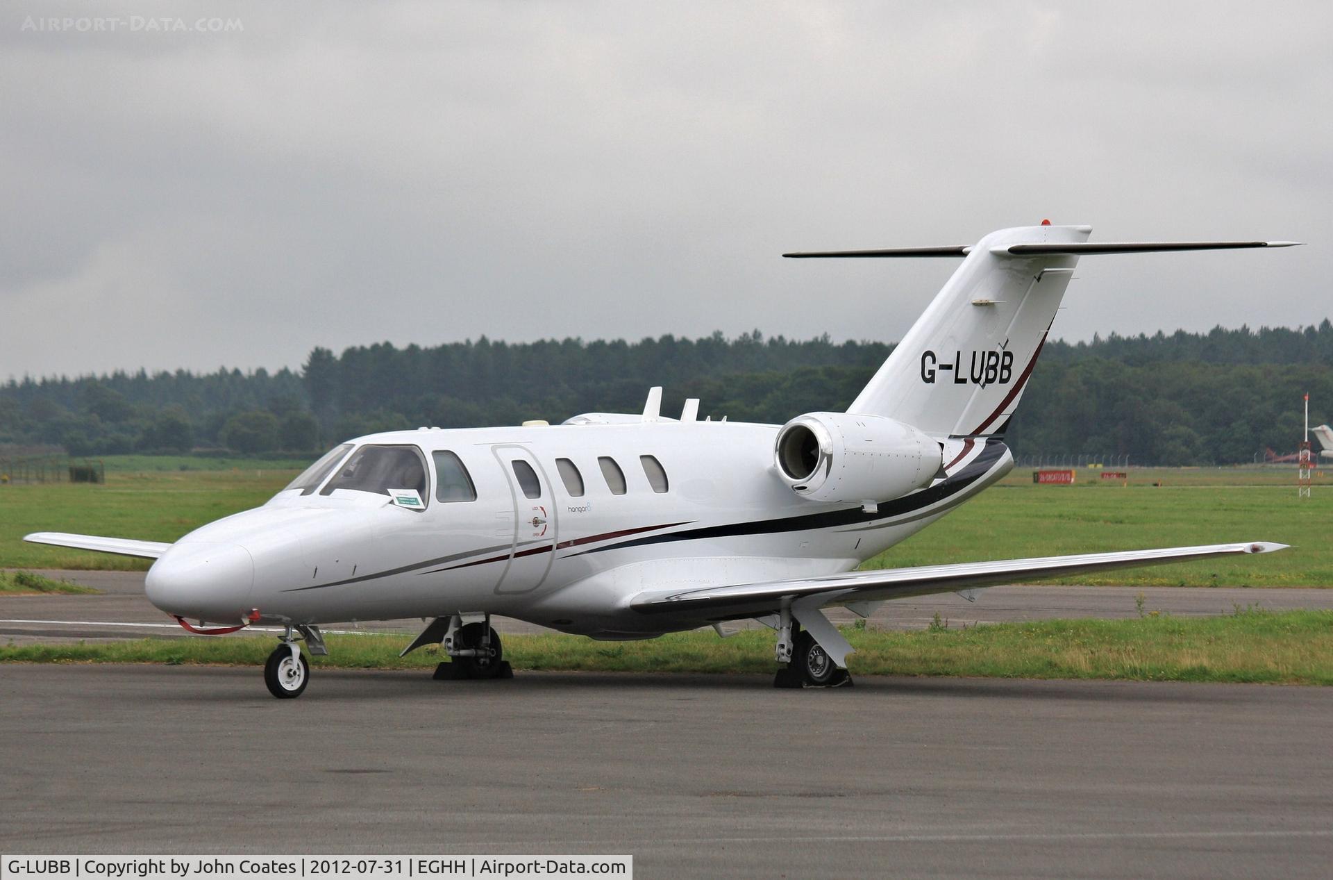 G-LUBB, 1998 Cessna 525 CitationJet C/N 525-0271, At CSE