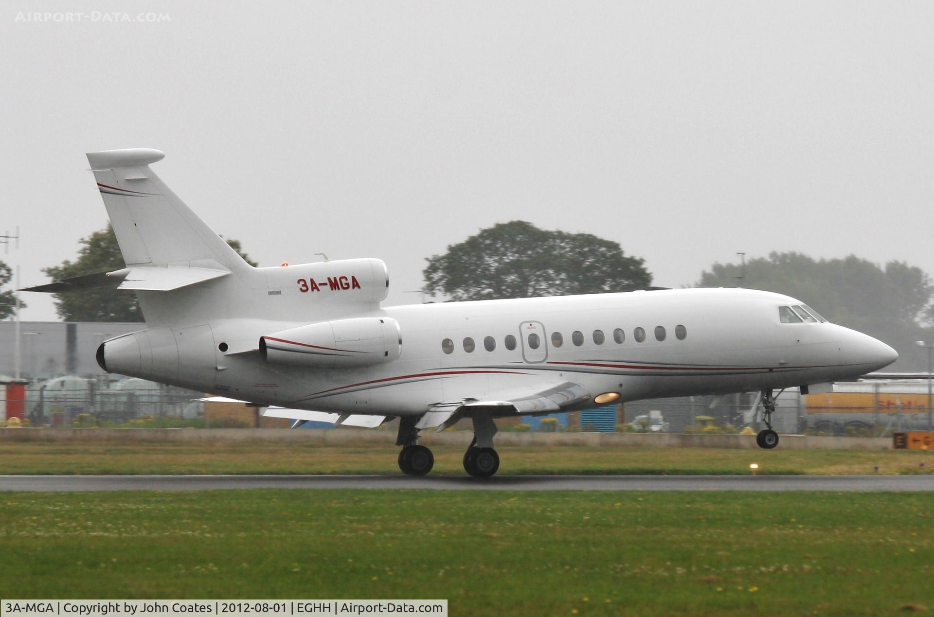 3A-MGA, 2013 Dassault Falcon 900EX C/N 195, Touchdown 26