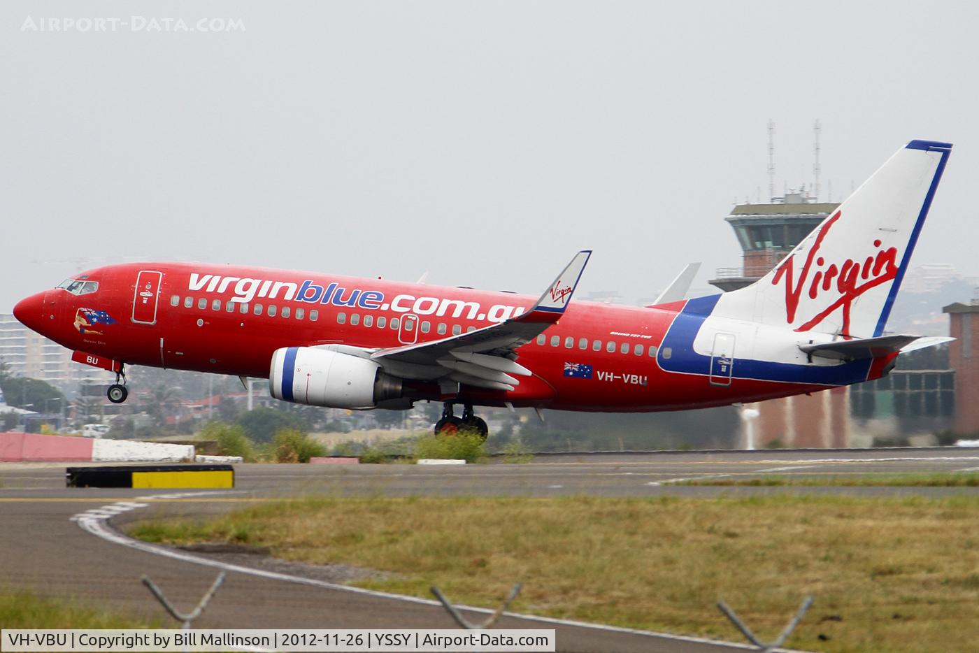VH-VBU, 2003 Boeing 737-76Q C/N 30288, rotating from 16R