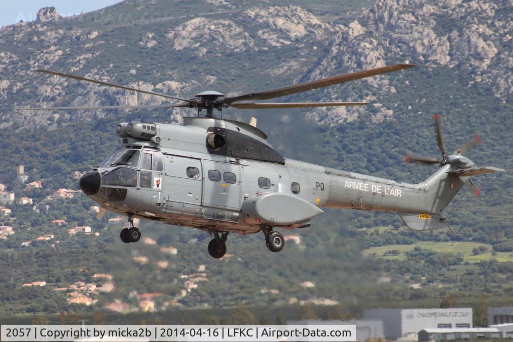 2057, Aérospatiale AS-332C Super Puma C/N 2057, Landing