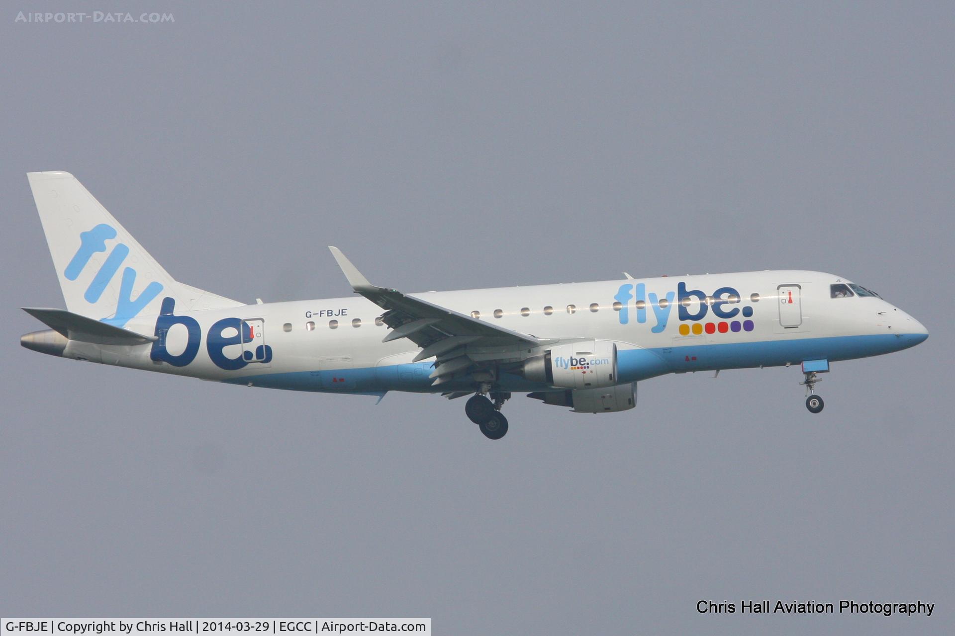 G-FBJE, 2012 Embraer 175STD (ERJ-170-200) C/N 17000336, flybe